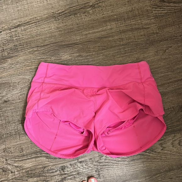 lululemon athletica Women's Pink Shorts - Picture 2 of 3